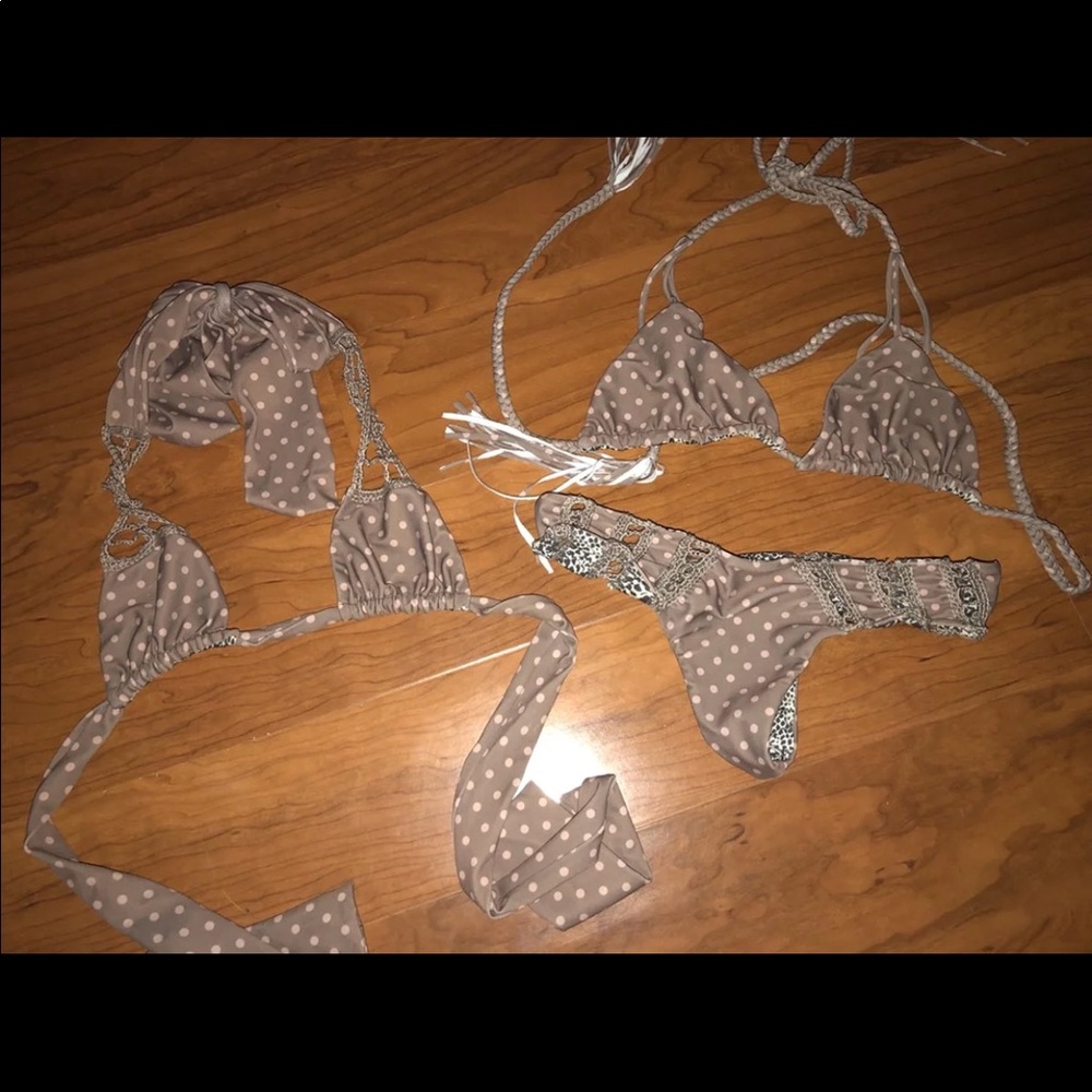 3 Piece Acacia Set in Puka - RESERVED FOR SAM